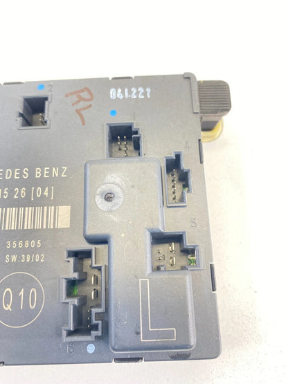 2003-2006 MERCEDES-BENZ E500 REAR LEFT DOOR CONTROL MODULE UNIT 2118201526 OEM
