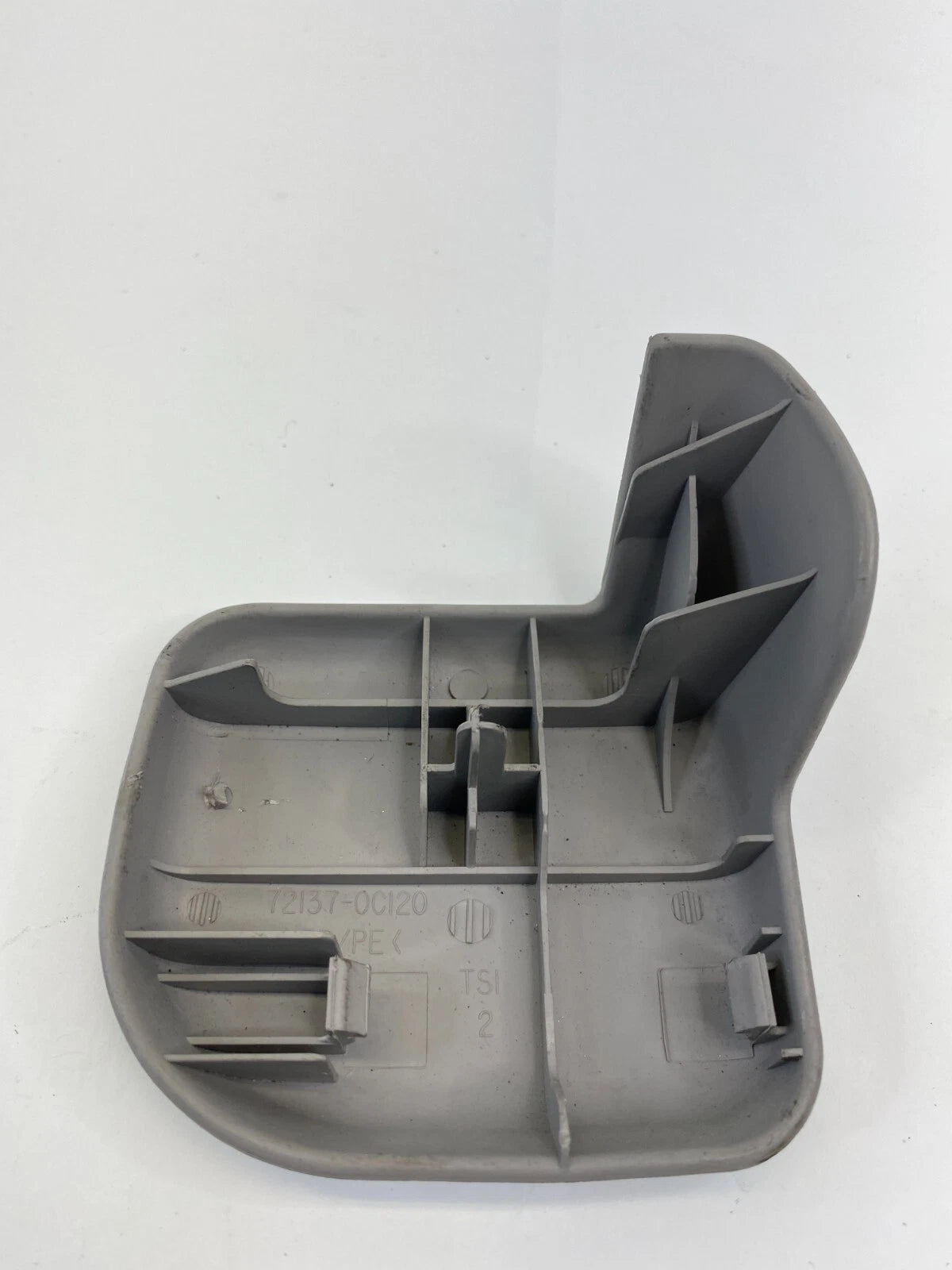 01 02 03 04 TOYOTA SEQUOIA FRONT SEAT TRACK RAIL END TRIM COVER 72137-0C120 OEM