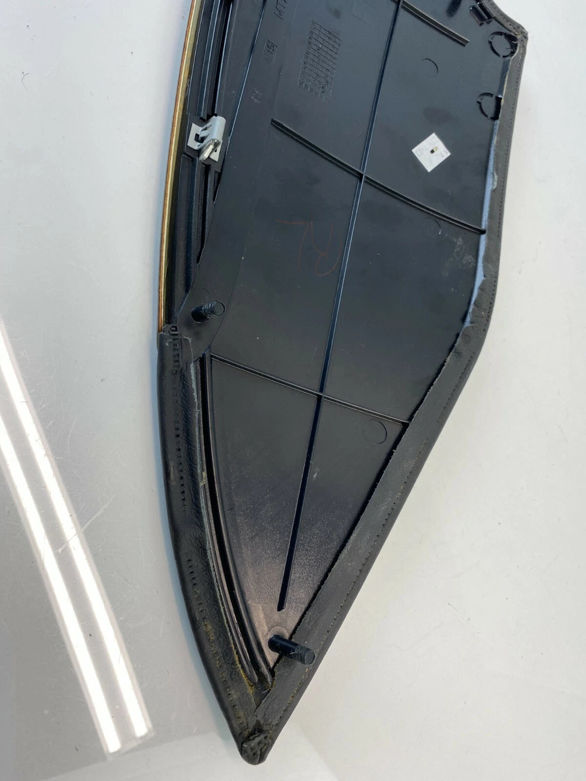 03-08 JAGUAR S-TYPE SEDAN FRONT LEFT INNER DOOR PANEL BEZEL WOOD MT2756BK VC2783