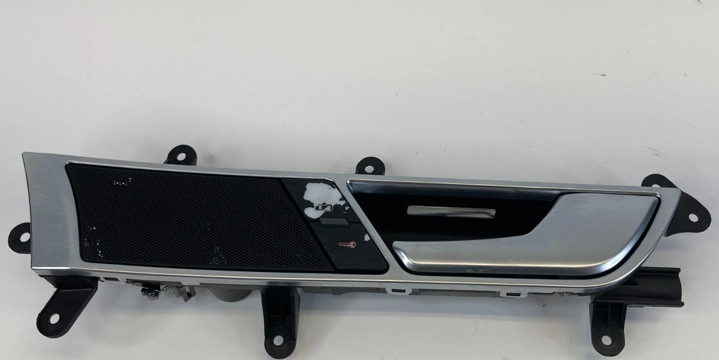 05-11 AUDI A6 QUATTRO FRONT RIGHT SIDE INNER DOOR HANDLE W/TWEETER 4F0837020C