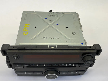 2006 2007 PONTIAC TORRENT AM/ FM RADIO CD PLAYER RECEIVER 22736967 OEM