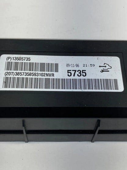 2010-2011 GMC TERRAIN CHEVROLET EQUINOX TEMPERATURE CONTROL MODULE OEM 13505735