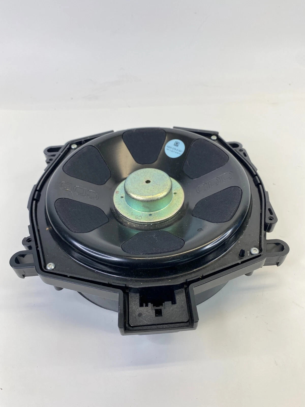 2011-2014 BMW X3 FRONT LEFT SUBWOOFER SPEAKER UNDER SEAT UNIT 4304-078-61621 OEM