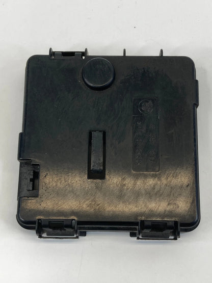 04-10 BMW X3 REAR TRUNK BATTERY CABLE JUNCTION FUSE BOX COVER TRIM CAP 8-387-547
