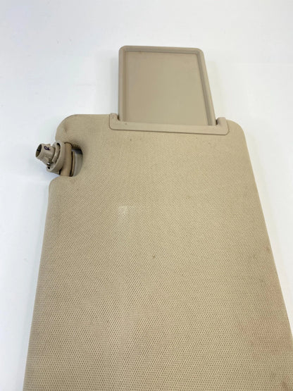 05-12 NISSAN PATHFINDER RIGHT PASSENGER SIDE SUNVISOR SUN VISOR SHADE W/ MIRROR
