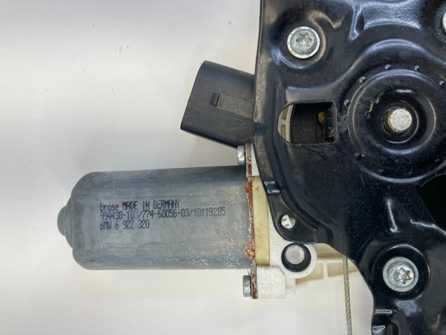 2009 2010 BMW 535I XDRIVE REAR RIGHT SIDE DOOR POWER WINDOW MOTOR W/ REGULATOR