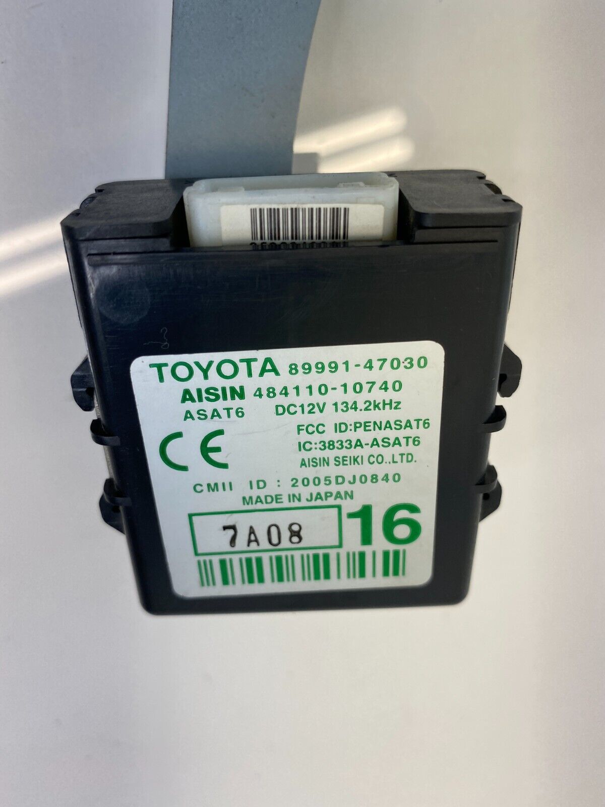 04-09 Toyota Prius Front Right Door Oscillator Computer Control Unit 89991-47030