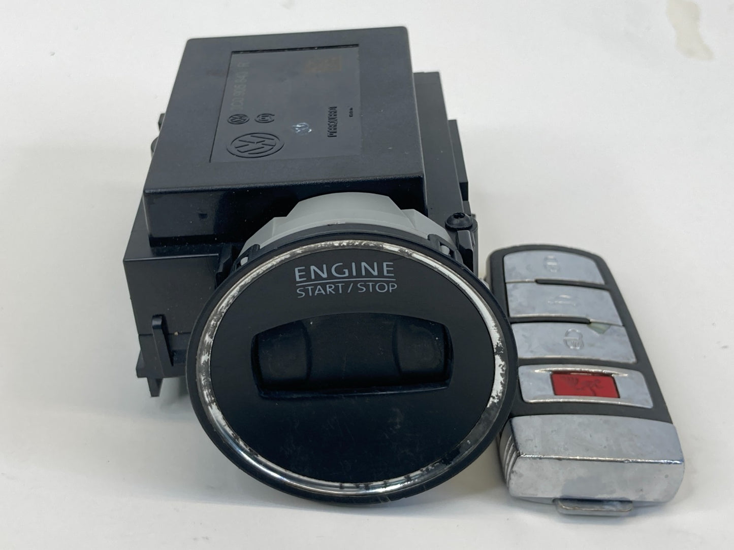 09-13 VW Volkswagen CC Ignition Engine Start Stop Switch W Key 3C0905843R OEM