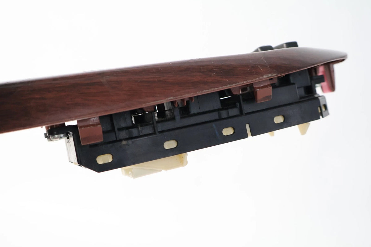 2011-2014 TOYOTA SIENNA FR LH DRIVER MASTER POWER WINDOW SWITCH W BEZEL WOOD OEM