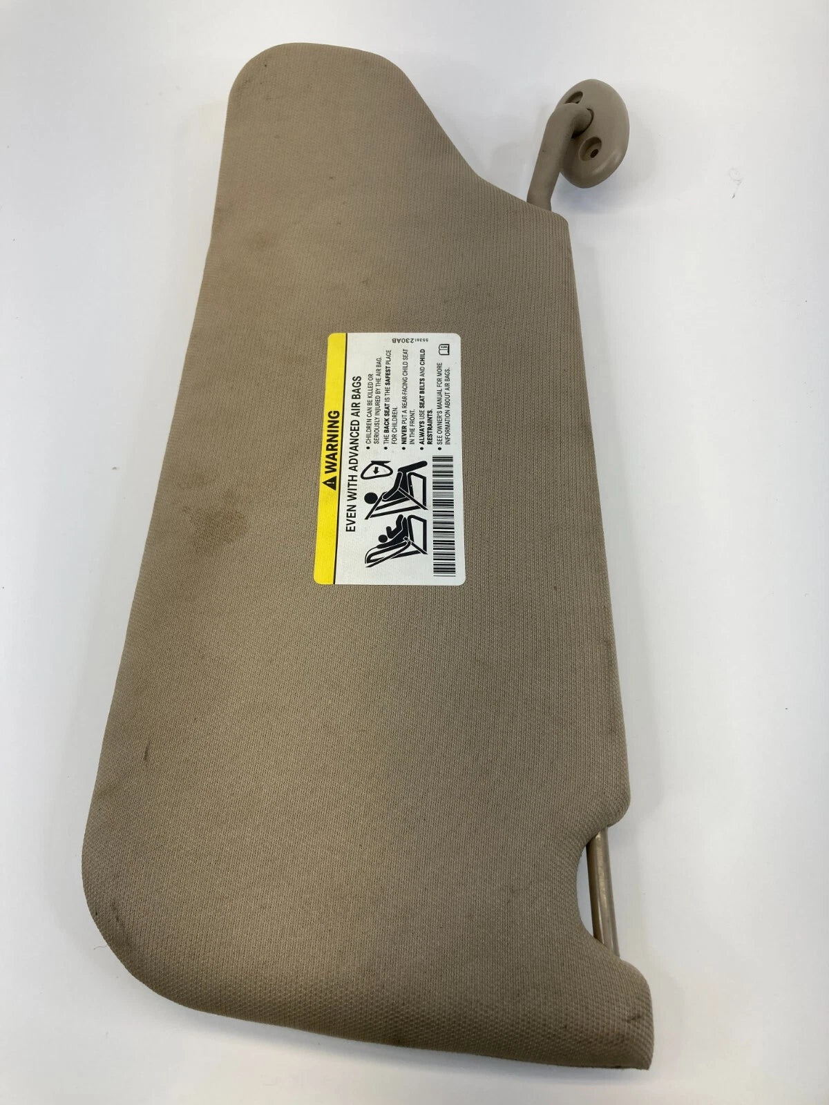 2011-2014 DODGE AVENGER SEDAN RIGHT PASSENGER SUNVISOR SUN VISOR SHADE OEM