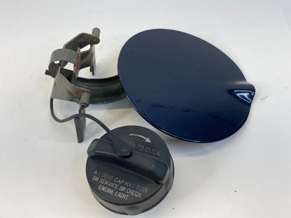 2009-2014 DODGE AVENGER FUEL FILLER DOOR W/GAS TANK CAP LID BLUE 05115067AE OEM
