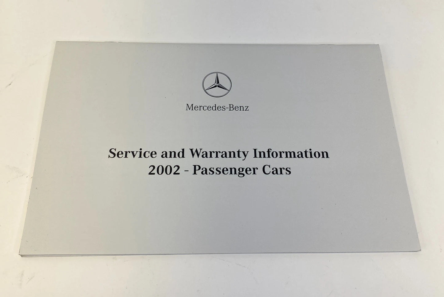 2002 MERCEDES-BENZ S430 OWNERS MANUAL WARRANTIES GUIDE BOOK INFO SET W/ CASE OEM