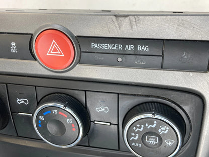 12-15 CHEVY CAPTIVA SPORT HVAC HEATER TEMPERATURE CLIMATE CONTROL W/ BEZEL TRIM