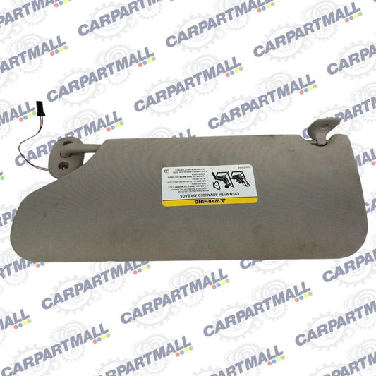 05-10 JEEP GRAND CHEROKEE RIGHT PASSENGER SIDE SUNVISOR SUN VISOR SHADE W LIGHT