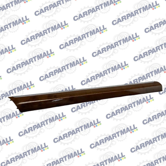 2007-2015 AUDI Q7 REAR RIGHT SIDE INNER DOOR PANEL TRIM MOLDING WOOD 4L0867420