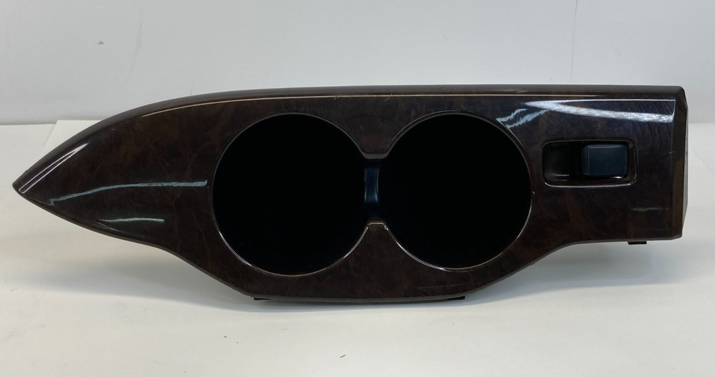 2001-2007 Toyota Highlander Rear Left Door Window Switch w/ Trim Cup Holder OEM