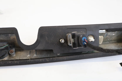 2000-2004 JAGUAR S-TYPE REAR TAILGATE TRUNK HANDLE W/ LICENSE PLATE LIGHTS OEM