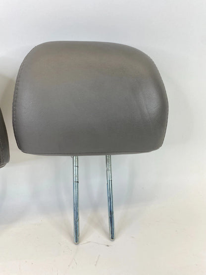 1999-2004 HONDA ODYSSEY EX-L FRONT SEAT HEADREST SET PAIR GREY LEATHER OEM