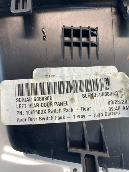 2012-2018 FORD FOCUS REAR LEFT SIDE WINDOW SWITCH COVER BEZEL PANEL TRIM OEM