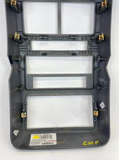 2009 2010 DODGE JOURNEY CENTER DASH RADIO CLIMATE COVER TRIM BEZEL 300016268 OEM