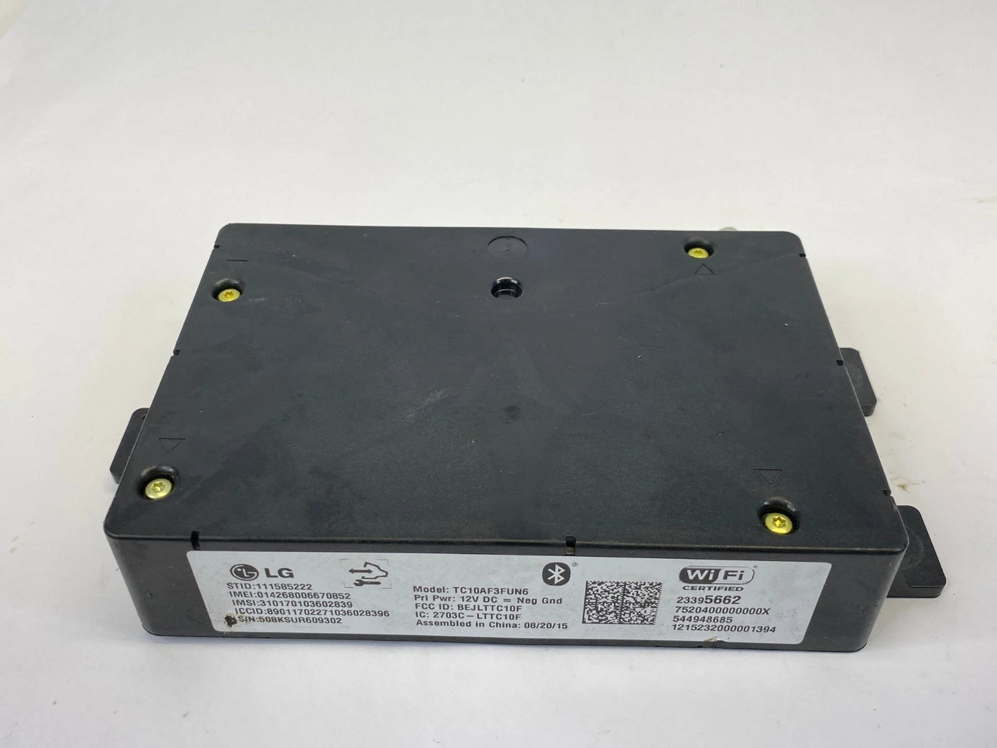 2015 2016 CHEVROLET EQUINOX TELEMATICS CONTROL MODULE FRONT OEM FACTORY 23395662