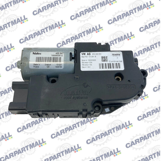 2009-2017 Volkswagen CC Sun Roof Sunroof Window Motor 6R0-959-591 OEM