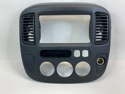 01-03 FORD ESCAPE DASH RADIO AC CLIMATE CONTROL BEZEL TRIM PANEL 2L847804302AK