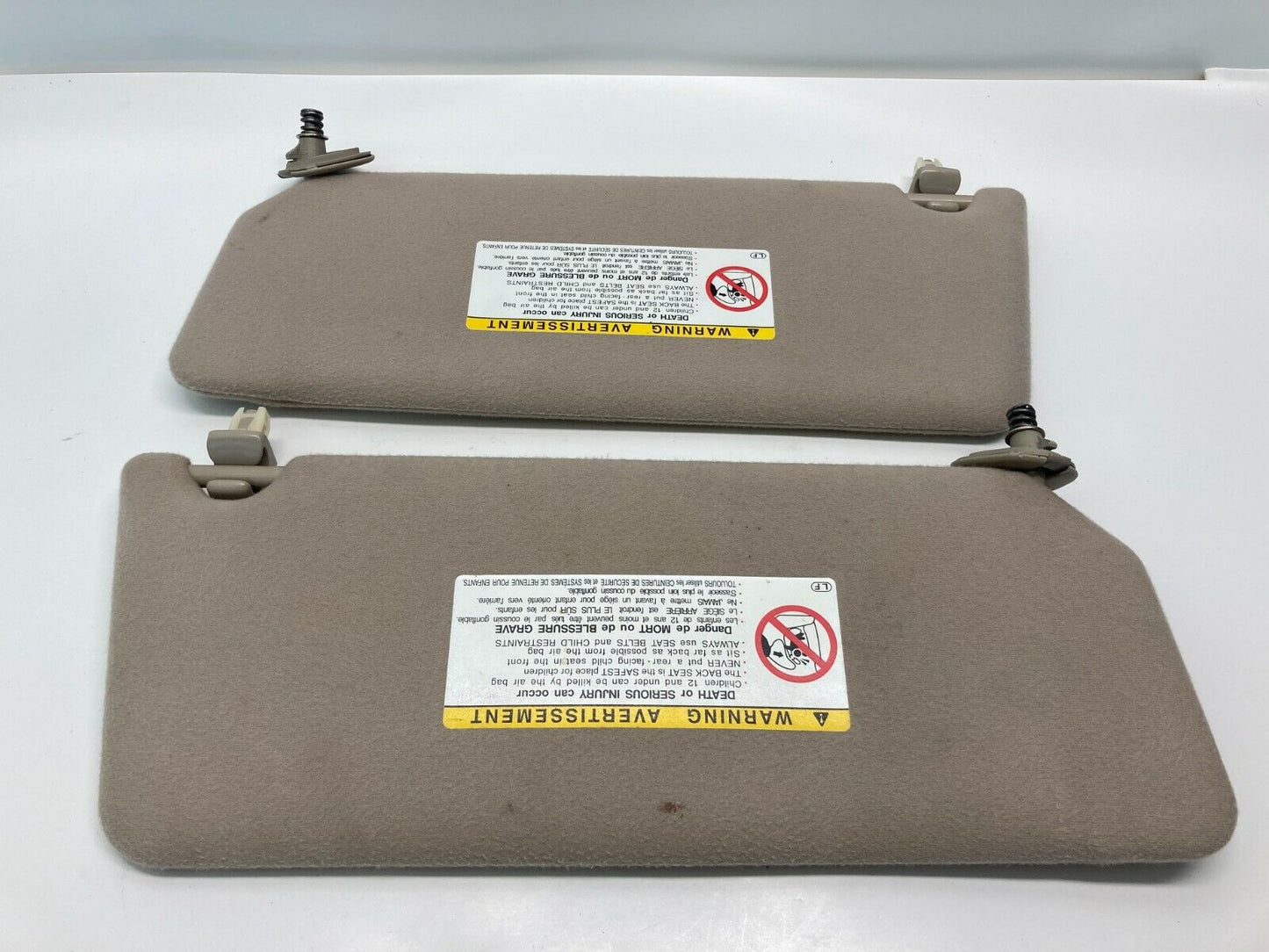 2002 2003 2004 2005 2006 Toyota Camry Sunvisor Set Left & Right Sun Visor Shade