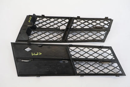 2011-2013 BMW 528I 535I 550I FRONT LEFT RIGHT LOWER BUMPER COVER GRILLE SET OEM