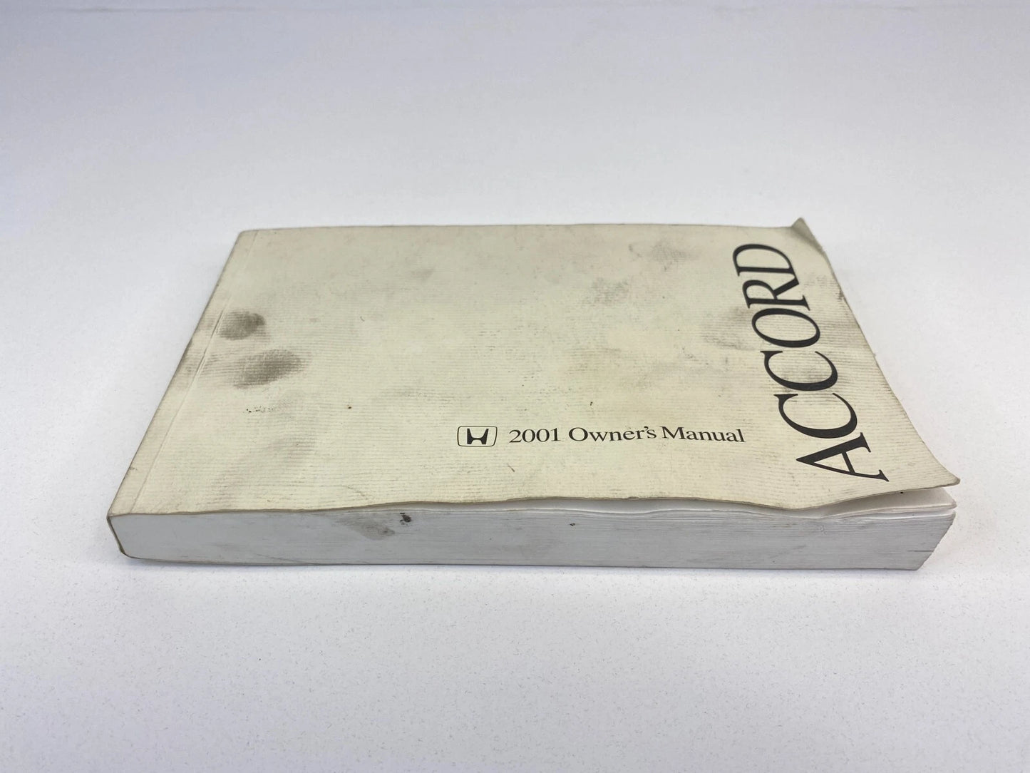 2001 HONDA ACCORD 2-DOOR OWNERS MANUAL HANDBOOK BOOK OEM