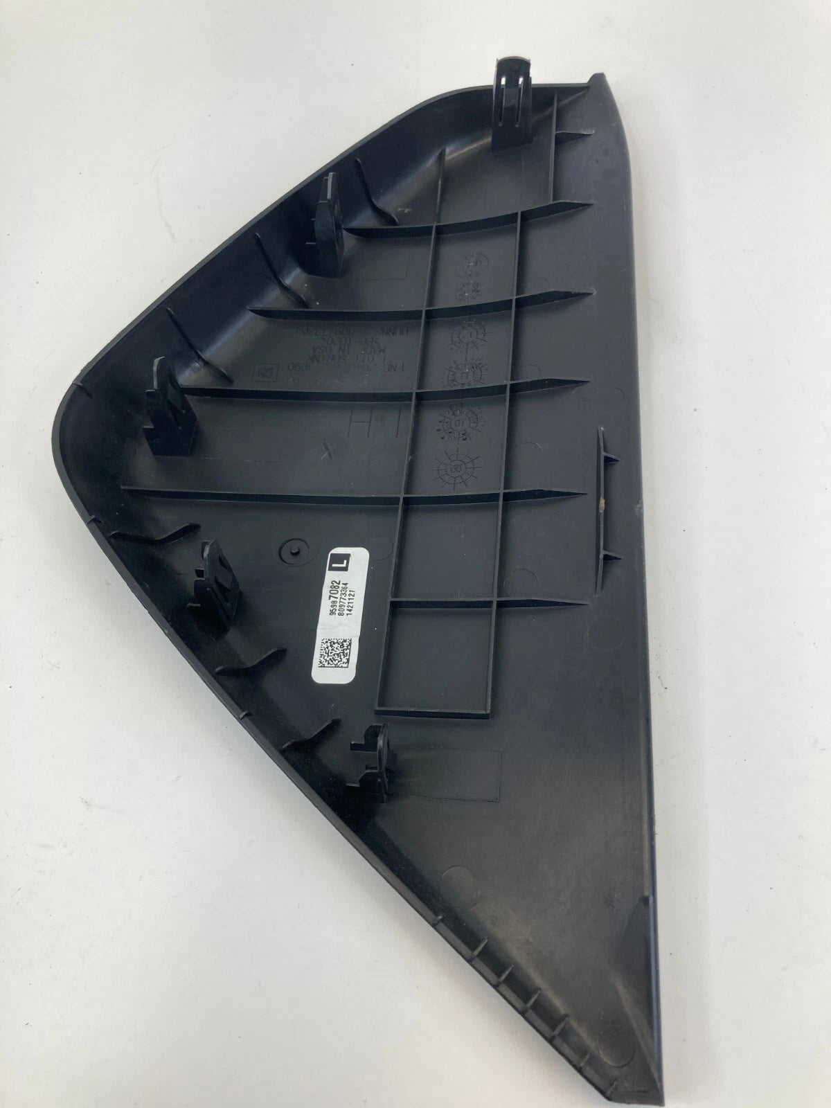 11-16 CHEVY CRUZE LEFT DRIVER SIDE DASH END CAP COVER TRIM PANEL 95987082 OEM