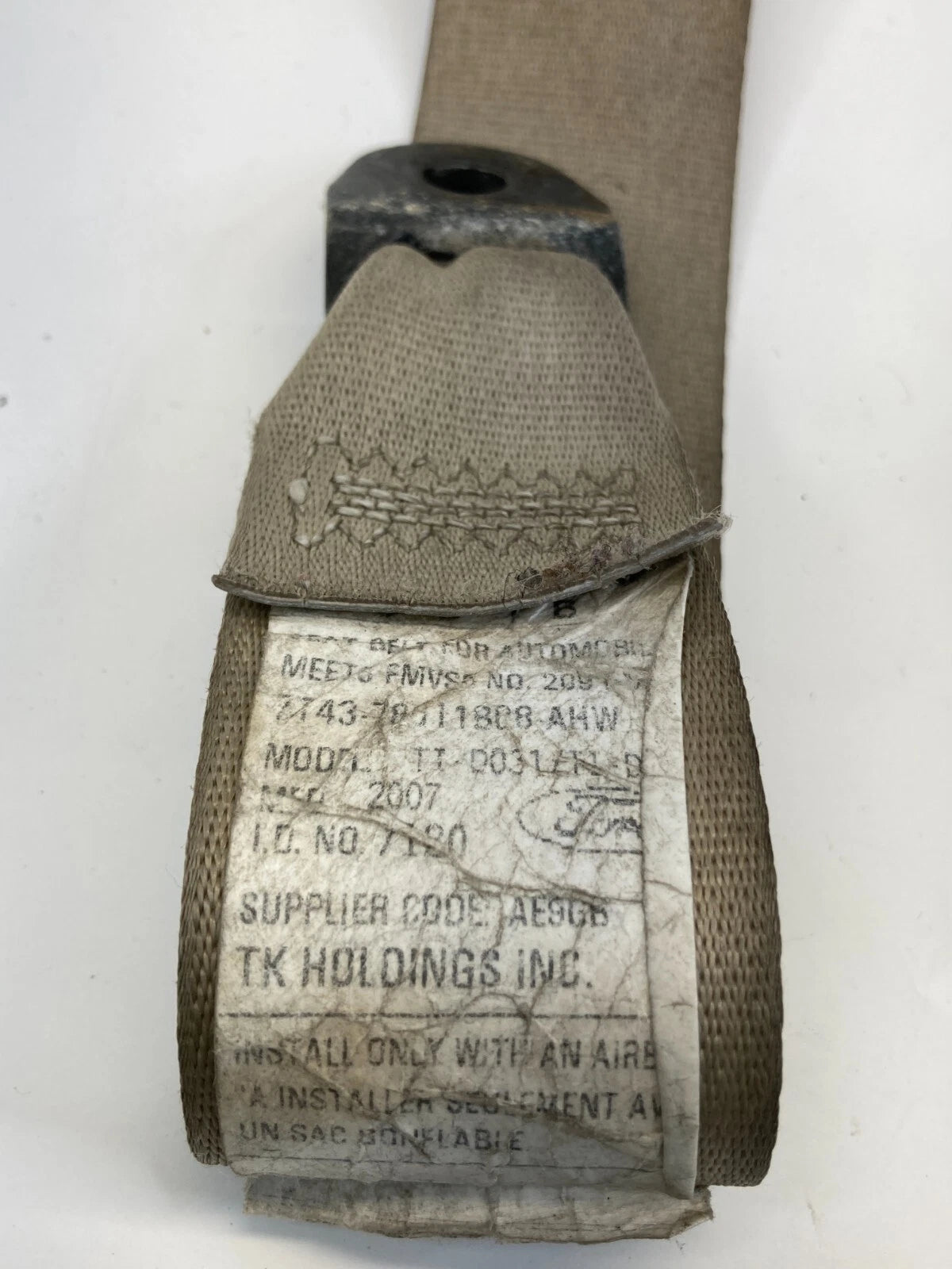 2007 2008 2009 2010 LINCOLN MKX FRONT RIGHT PASSENGER SEAT BELT RETRACTOR OEM