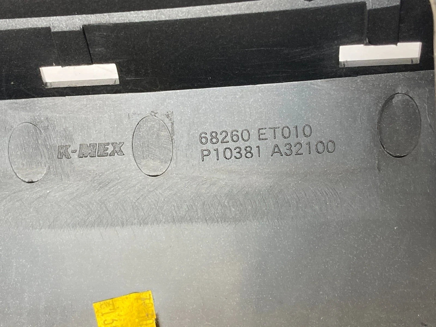 2007-2009 NISSAN SENTRA DASH RADIO AUDIO BEZEL TRIM BEZEL PANEL 68260-ET010