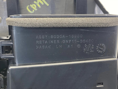 18 19 MITSUBISHI OUTLANDER SPORT RADIO BEZEL WITH AIR VENTS HAZARD OEM 8002C684