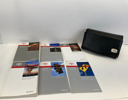 2012 Toyota Prius Owners Owner's Manual Warranty Guide Navigation System Guide