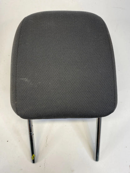 2010 2011 KIA SOUL REAR HEADRESTS RIGHT LEFT CENTER SET OF 3 BLACK CLOTH OEM