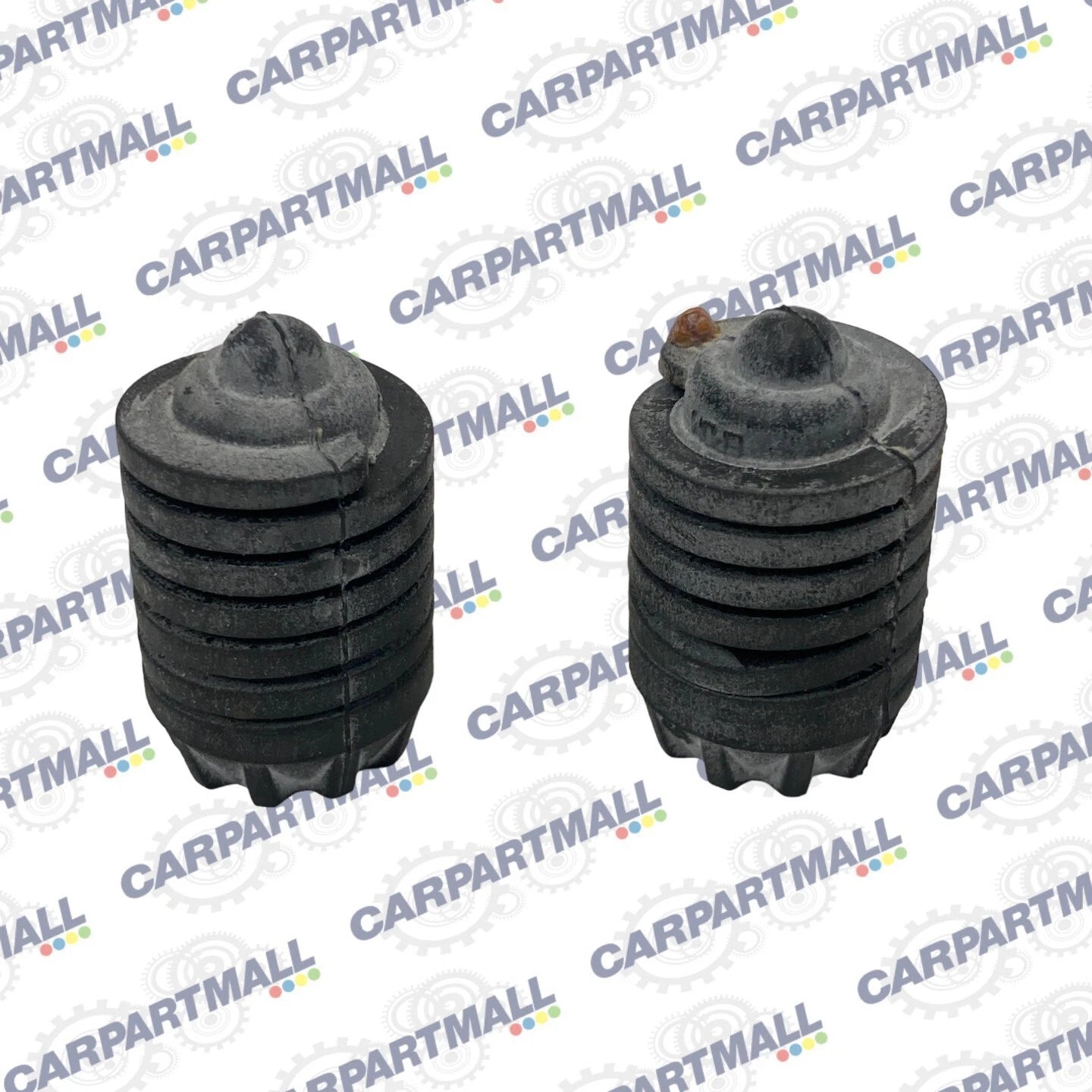 2004-2007 BMW 530I 525I FRONT HOOD STOPPER ADJUSTMENT RUBBER SET PAIR OEM