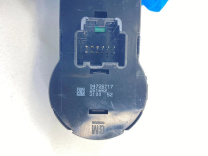 2011-2016 CHEVROLET CRUZE 13-15 MALIBU DASH HEADLIGHT SWITCH W/O FOG 94725717