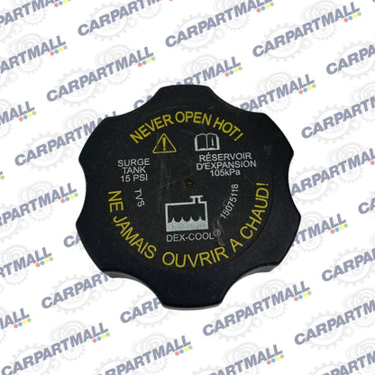 2006-2009 PONTIAC TORRENT RADIATOR COOLANT FLUID RECOVERY CAP COVER 15075118 OEM