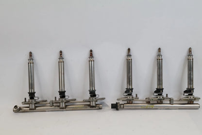 12-16 MERCEDES E350 3.5L V6 LEFT & RIGHT FUEL INJECTOR RAIL SET OEM A2760703995