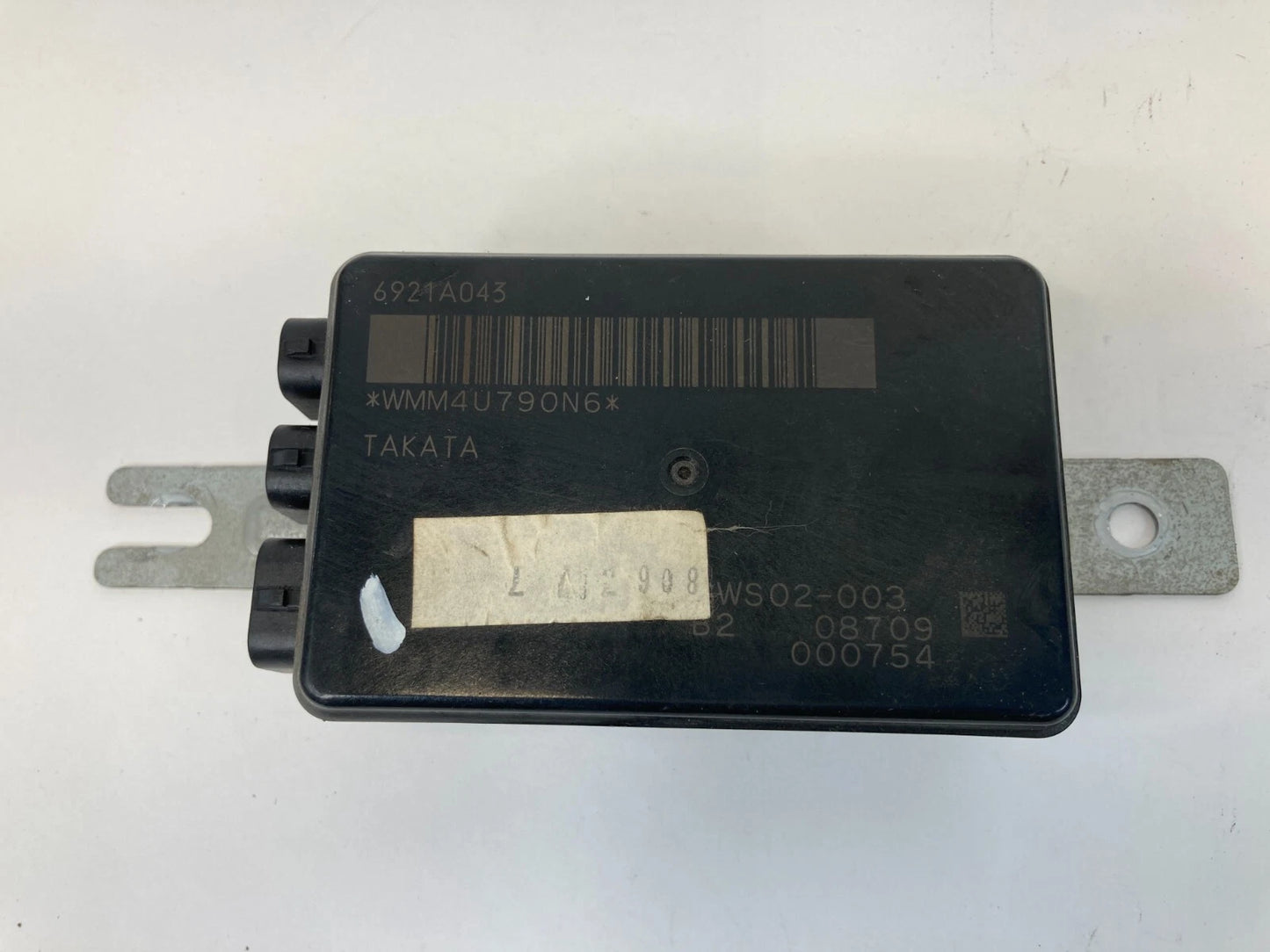 2004-2008 MITSUBISHI GALANT FRONT RIGHT SEAT OCCUPANT CONTROL MODULE 6921A043