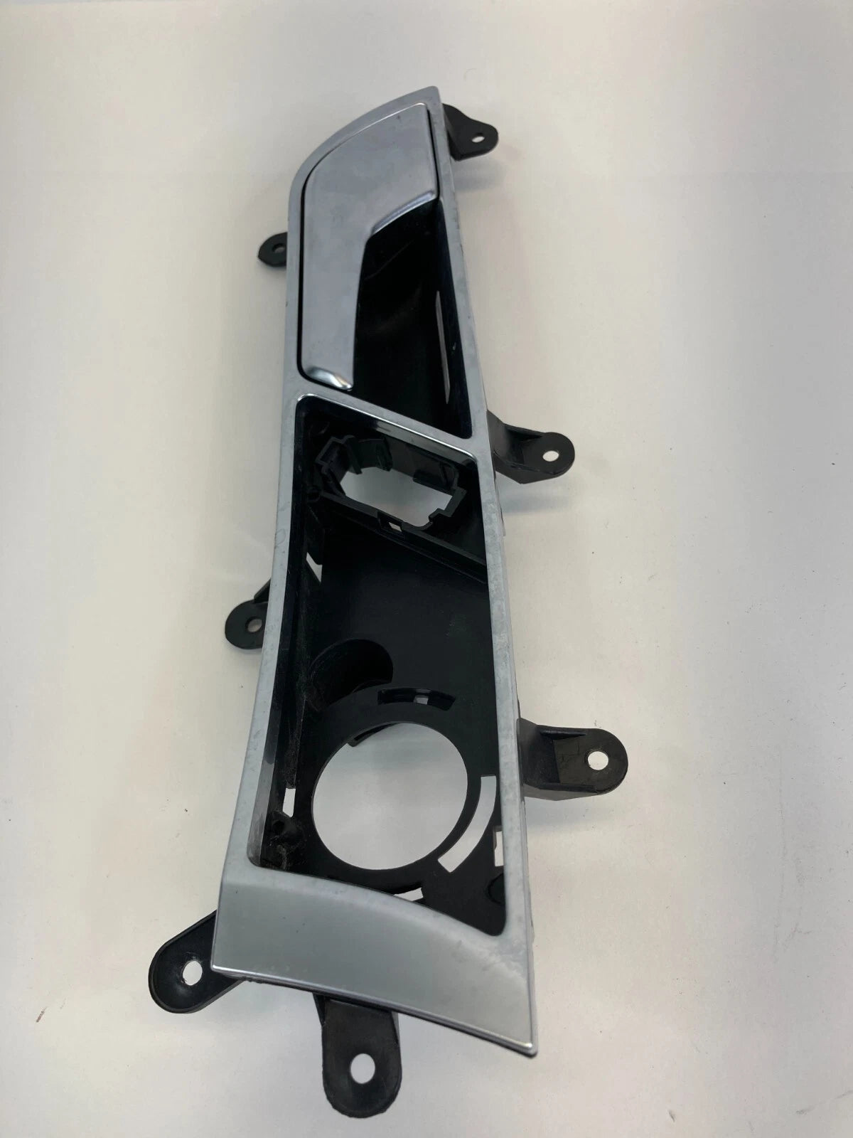 05-11 AUDI A6 QUATTRO FRONT LEFT DRIVER INNER DOOR HANDLE W/ BEZEL 4F0837019C