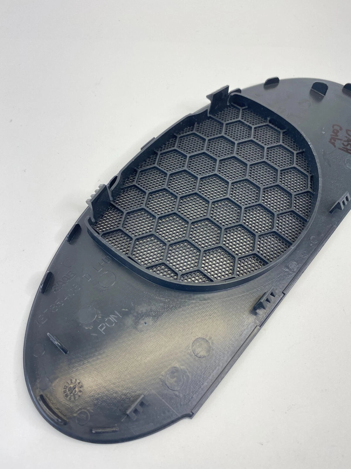 03-06 SAAB 9-3 CONVERTIBLE FRONT CENTER DASH SPEAKER GRILLE COVER TRIM 12785408