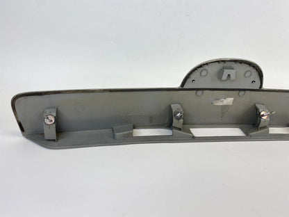 10-12 MAZDA CX-7 LIFTGATE TAILGATE TRUNK LID LICENSE LIGHT PLATE FINISH MOLDING