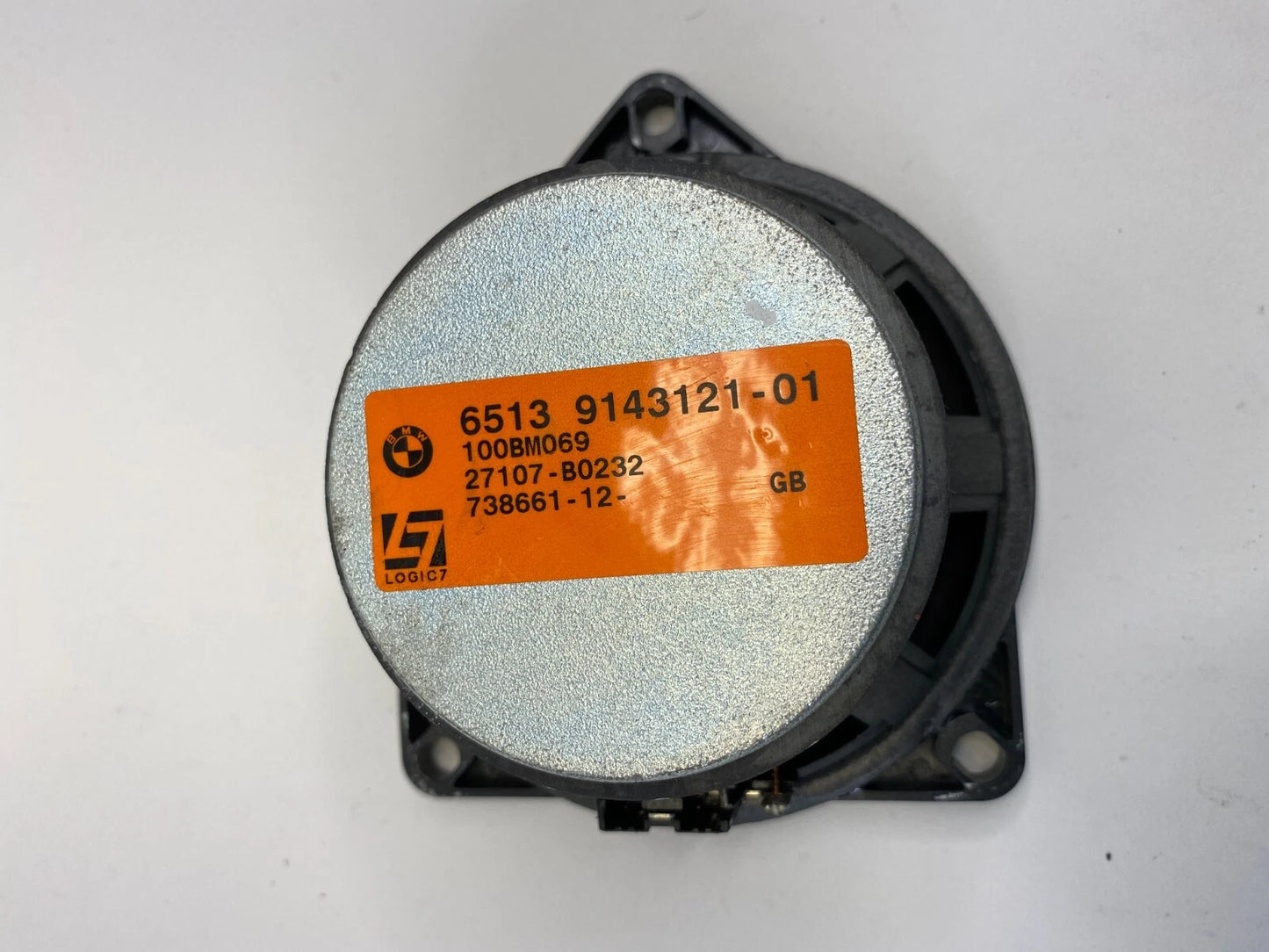 06 07 08 09 10 BMW 550I REAR BACK RIGHT SIDE SPEAKER AUDIO 6513914312101 OEM