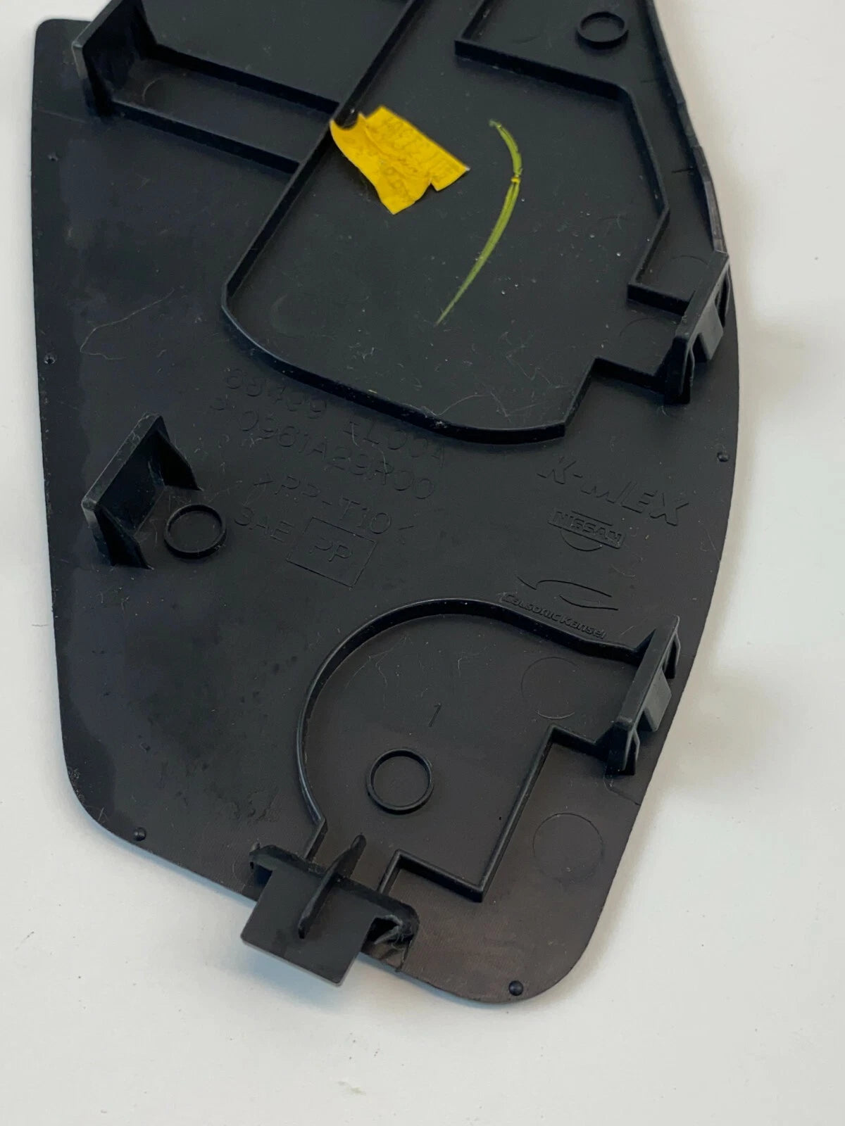 07-12 NISSAN VERSA HATCHBACK DASH LEFT SIDE PANEL COVER END CAP TRIM 68499-EL00A