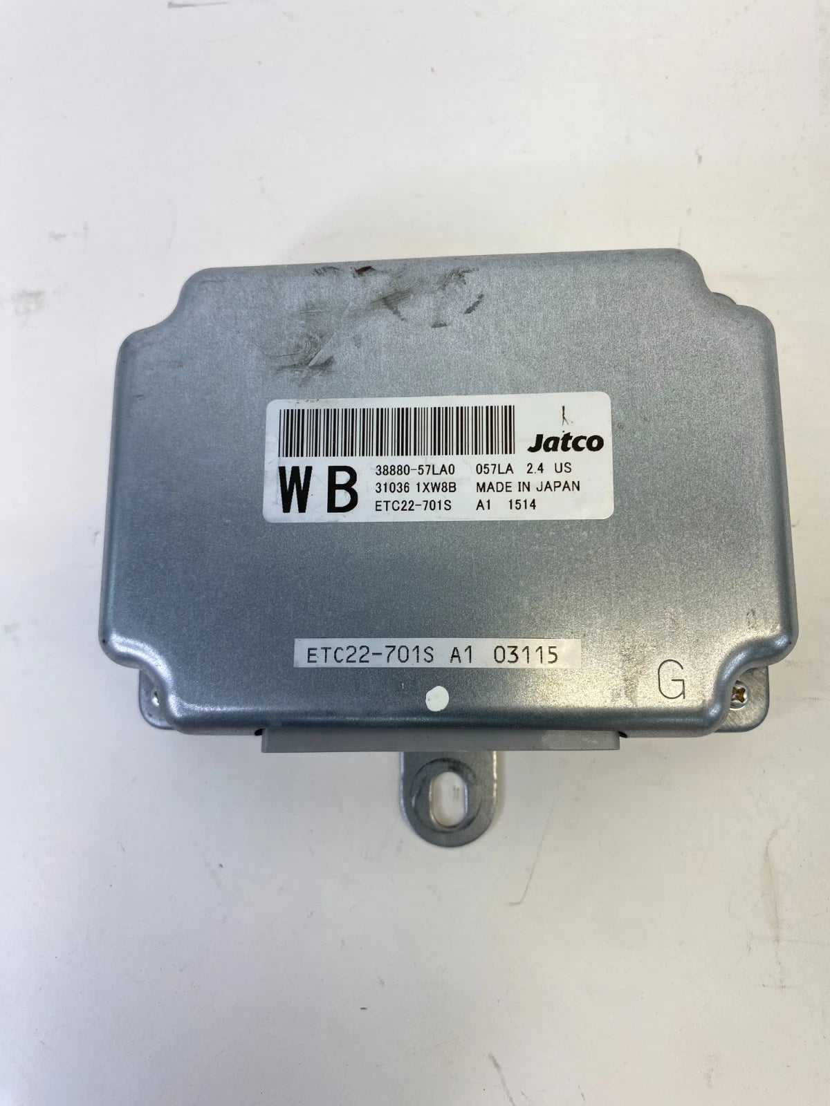 2010-2012 SUZUKI KIZASHI 2.4L TRANSMISSION CONTROL MODULE TCM OEM 38880-57LA0