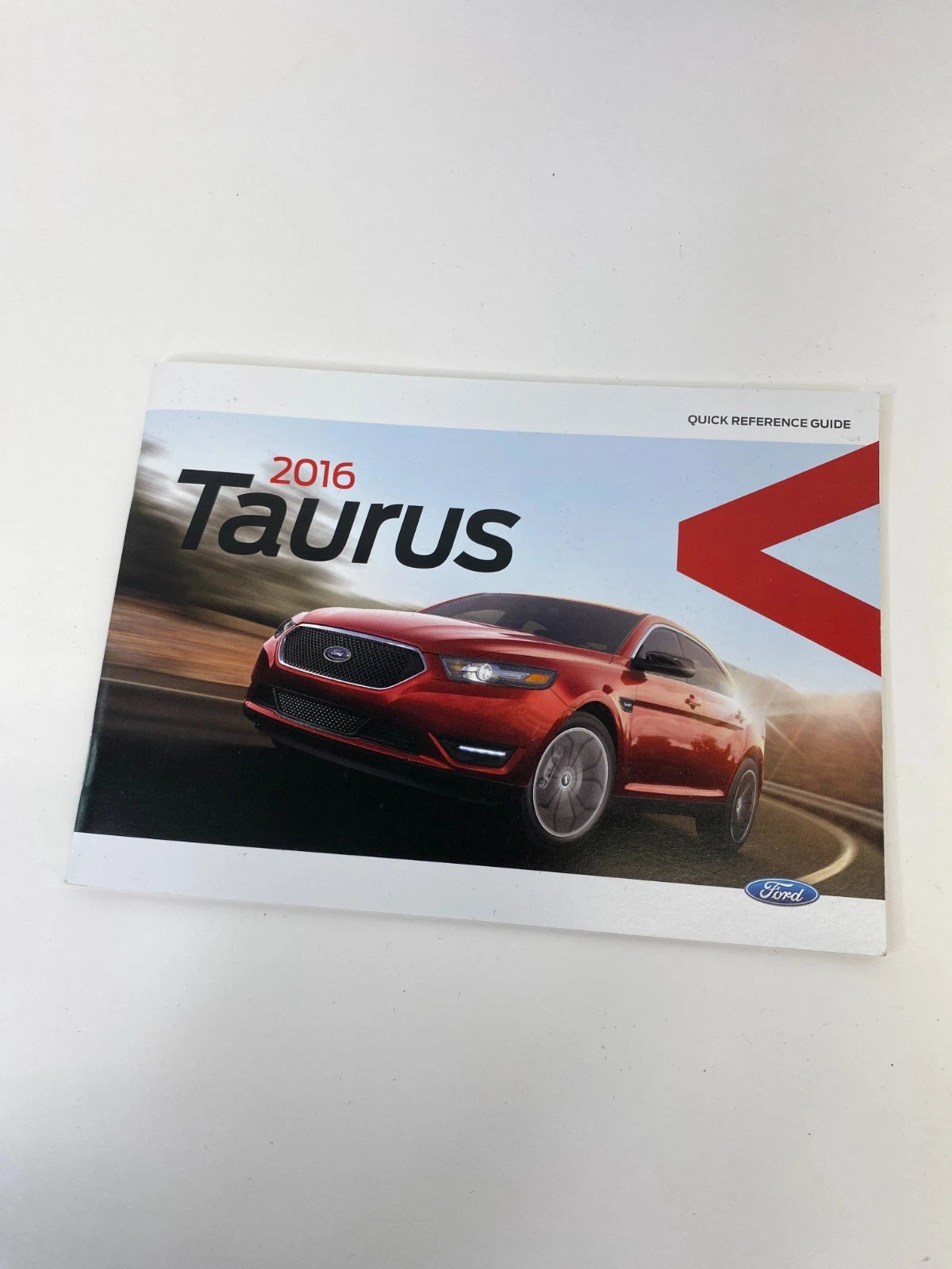 2016 FORD TAURUS OWNERS MANUAL WARRANTY GUIDE INFORMATION BOOK SET W/ CASE OEM