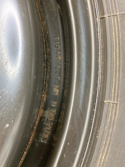 08-12 HONDA ACCORD EMERGENCY SPARE TIRE 16" WHEEL COMPAT DONUT T135/80D16 101M