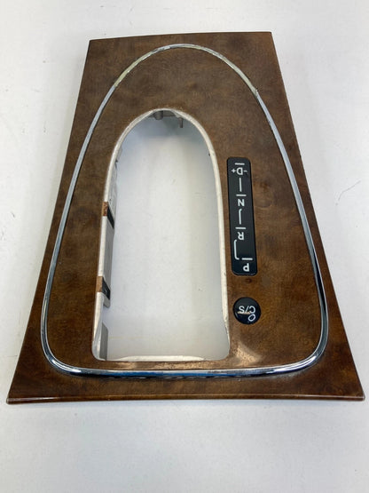 03-06 MERCEDES-BENZ E320 CENTER CONSOLE SHIFTER BEZEL TRIM PANEL A-211-680-52-36